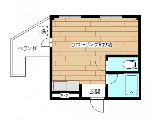 	サンプラハ第一木場604号室